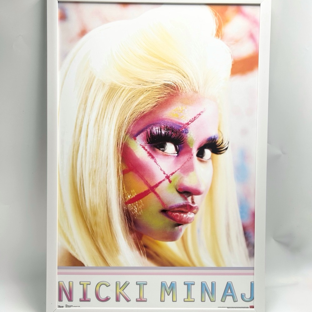 Nicki Minaj - Face Paint Framed Wall Poster.